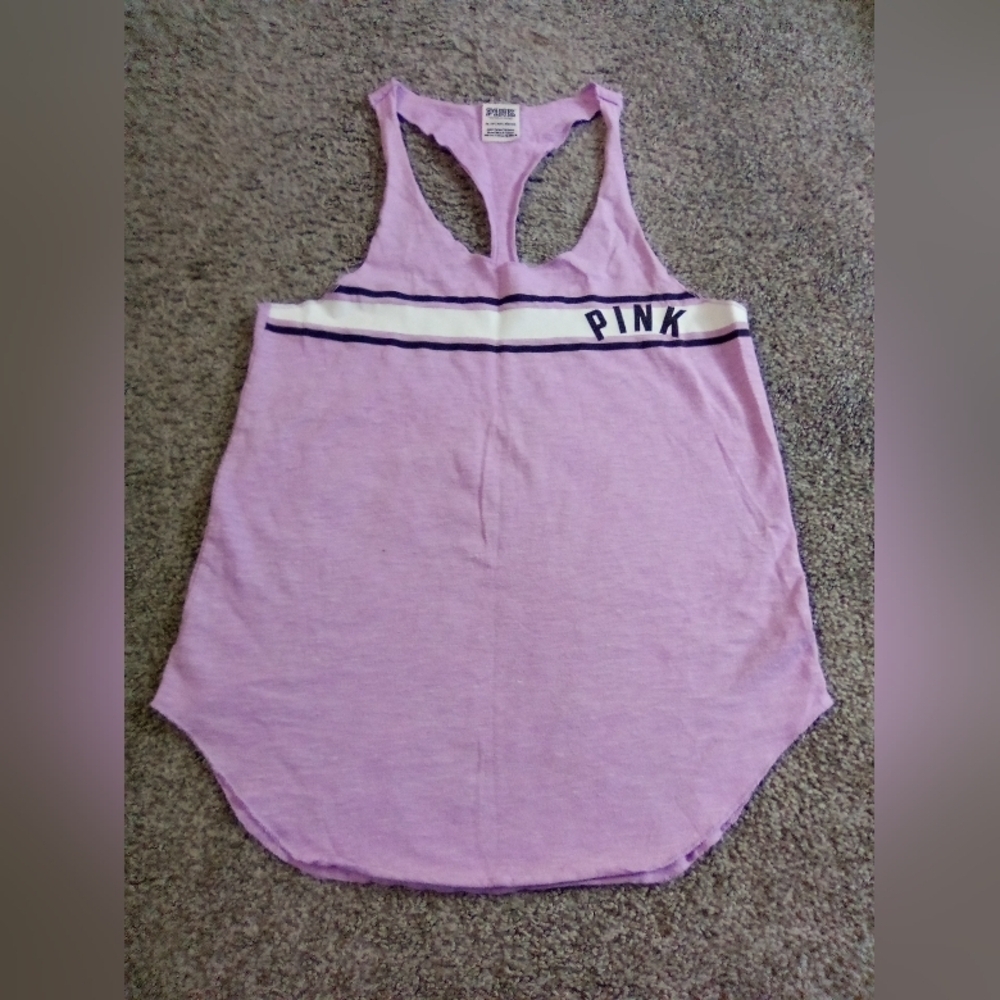 Pink light purple tanktop